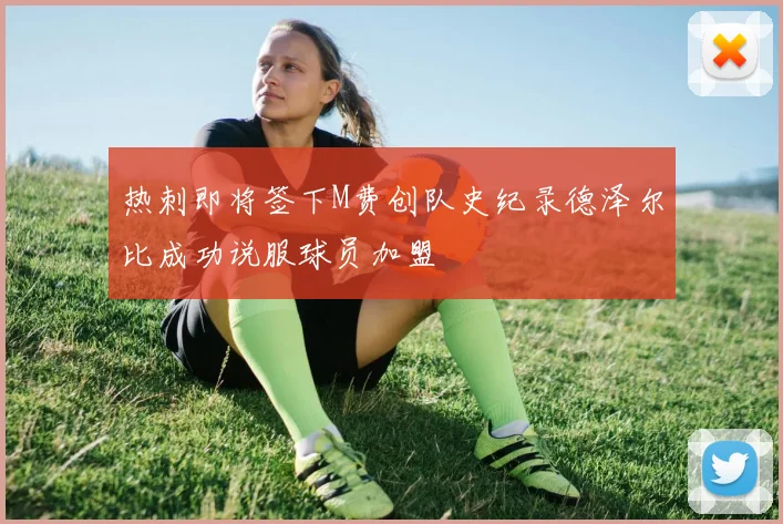 热刺即将签下M费创队史纪录德泽尔比成功说服球员加盟
