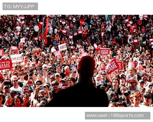 开拓者社区活动精彩瞬间杨瀚森与利拉德亲密互动回馈球迷 开拓者社区活动精彩瞬间杨瀚森与利拉德亲密互动回馈球迷